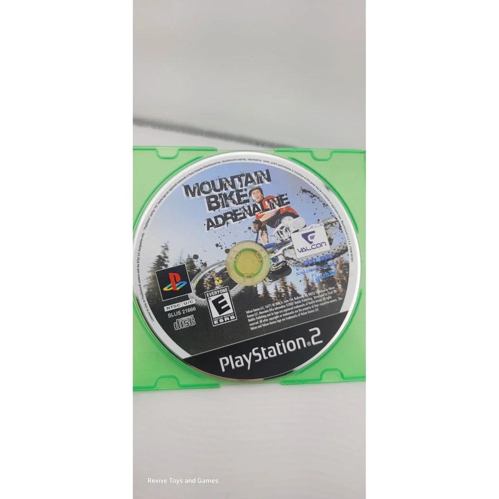 Mountain Bike Adrenaline (Sony PlayStation 2 PS2, 2007) Disc Only Tested Working